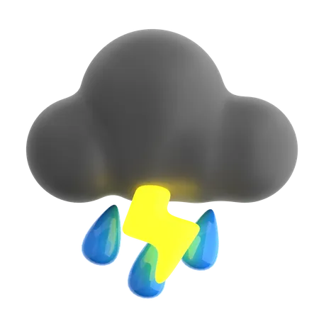 Orage  3D Icon