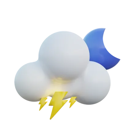 Nuit d'orage  3D Icon