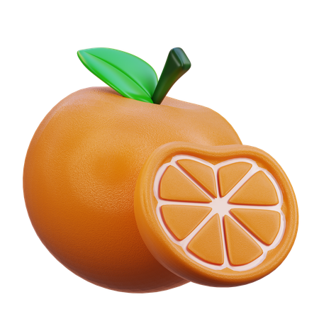 Orange  3D Icon