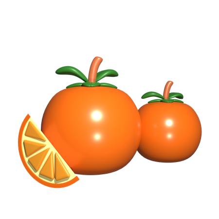 Orange  3D Icon