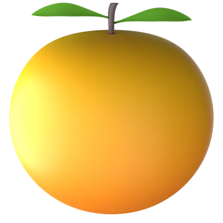 Orange  3D Icon