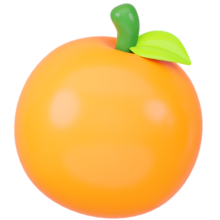 Orange  3D Icon