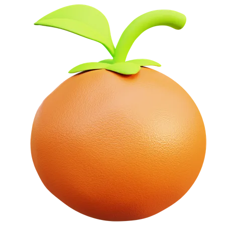 Orange  3D Icon