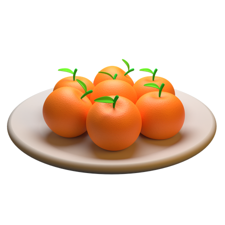 Orange  3D Icon