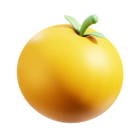 Orange  3D Icon