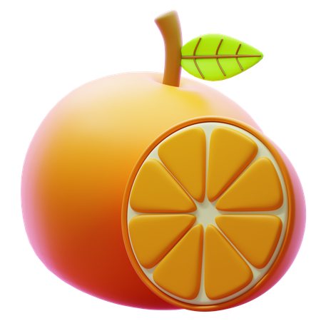 ORANGE  3D Icon