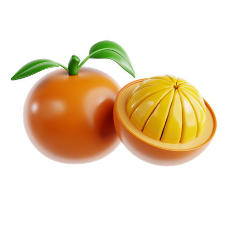 Orange  3D Icon