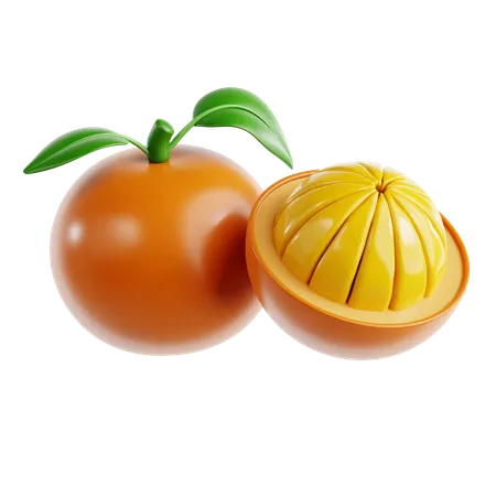 Orange  3D Icon