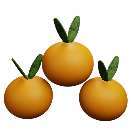 Orange  3D Icon