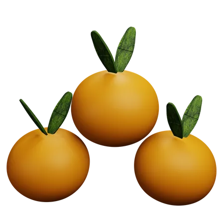 Orange  3D Icon