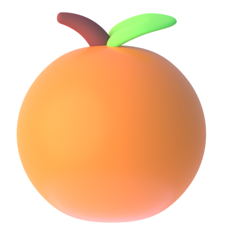 Orange  3D Icon