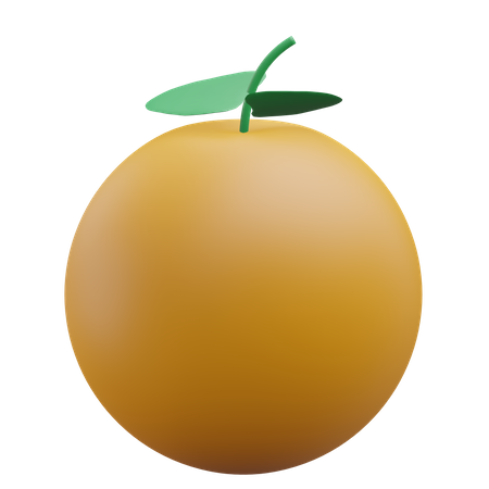 Orange  3D Icon