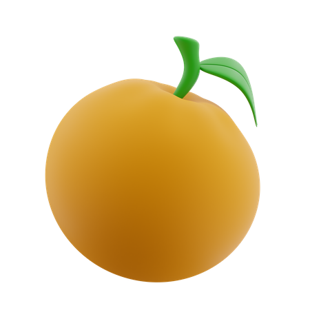 Orange  3D Icon