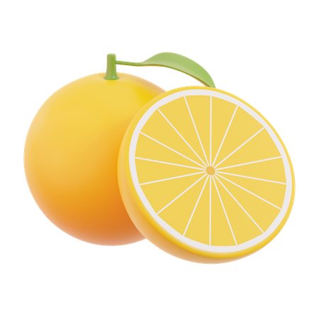 Orange  3D Icon