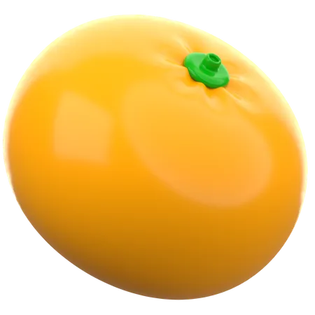 Orange  3D Icon