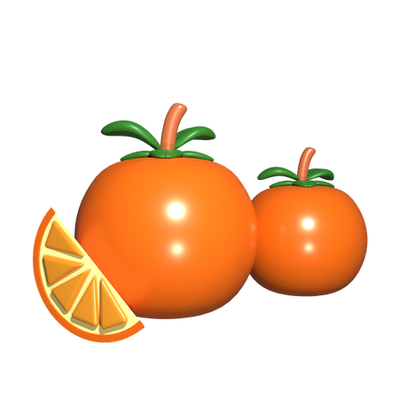 Orange  3D Icon