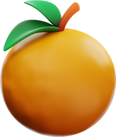 Orange  3D Icon