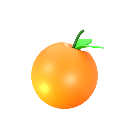 Orange  3D Icon