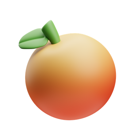 Orange  3D Illustration