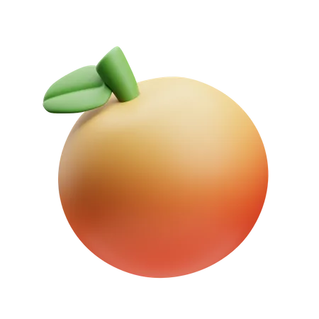 Orange  3D Illustration