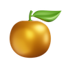 citrous emoji 3d