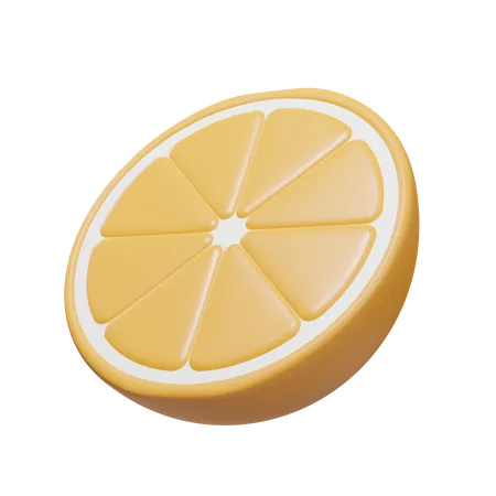 Orange Citrus  3D Illustration