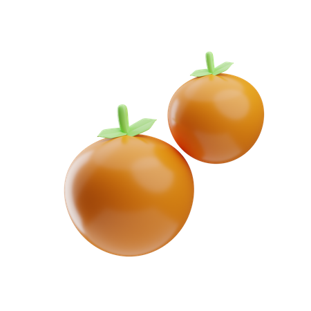 Orange Fruit  3D Icon