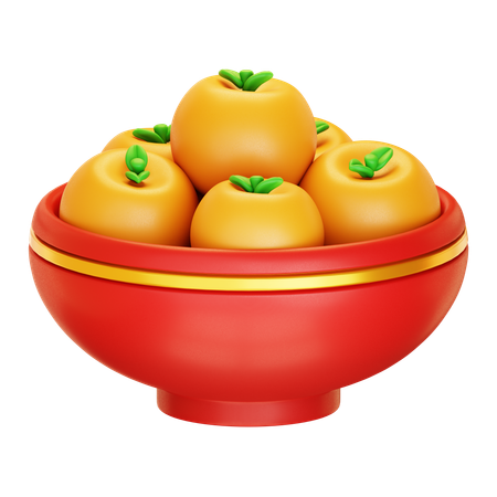 Orange Fruit  3D Icon