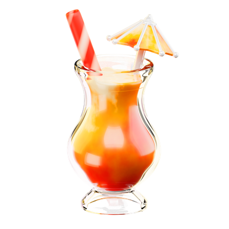 Orange juice  3D Icon