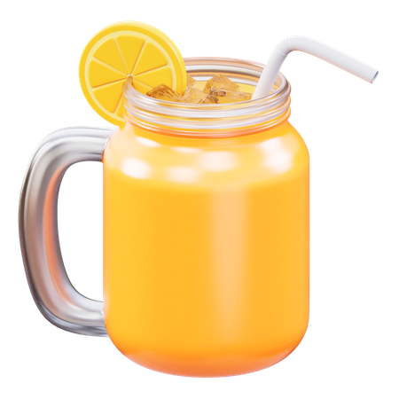 Orange Juice  3D Icon