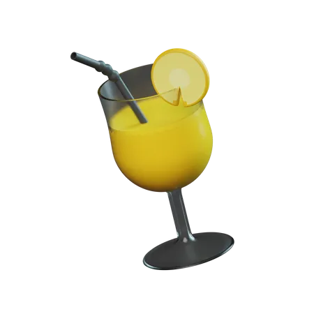 Orange Juice  3D Icon