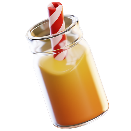 Orange Juice  3D Icon