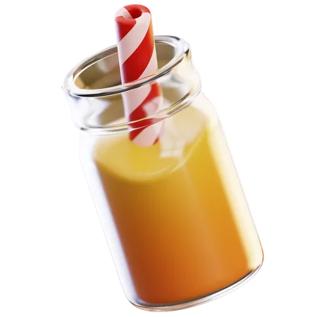 Orange Juice  3D Icon