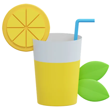 Orange Juice  3D Icon