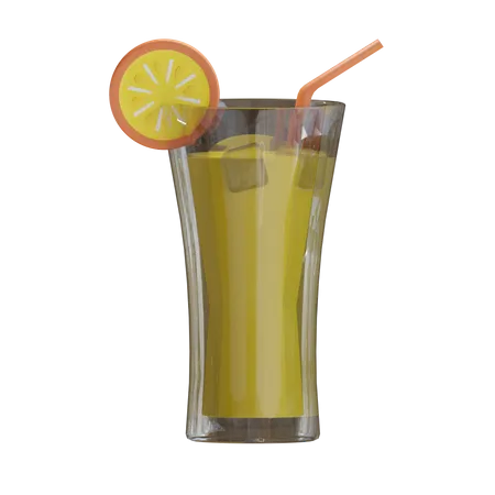 Orange Juice  3D Icon