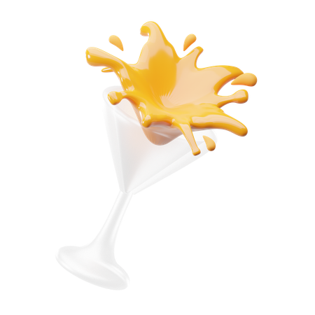 Orange juice  3D Icon