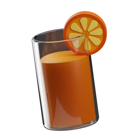Orange Juice 3D Icon
