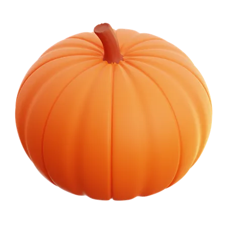 Orange Pumpkin  3D Icon