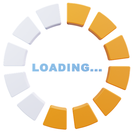 Orange Segments  3D Icon