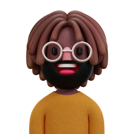 3 D Avatar Character 3D Icon