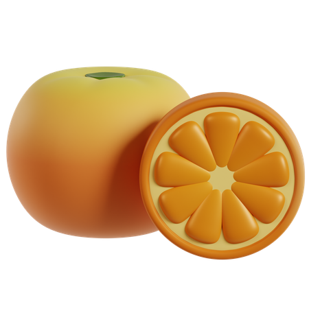 Orange Slices  3D Icon