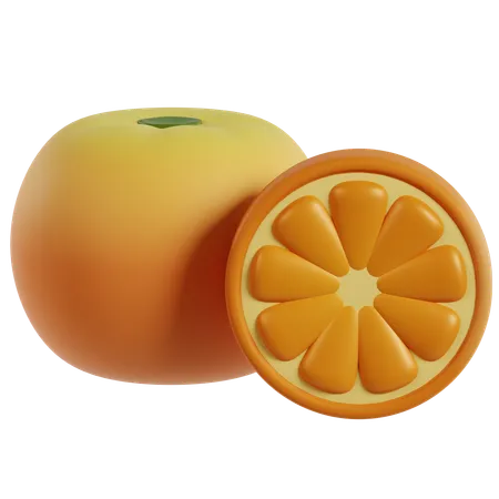 Orange Slices  3D Icon