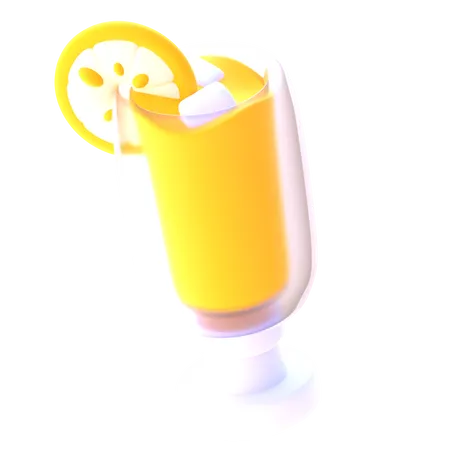 Orange Syrup  3D Icon