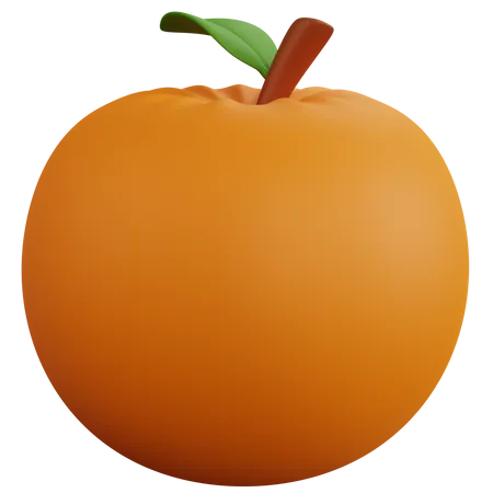 Orangenfrucht  3D Icon