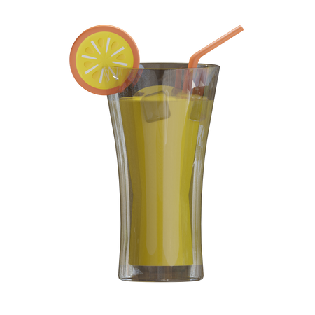 Orangensaft  3D Icon