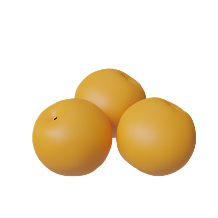 Oranges  3D Icon