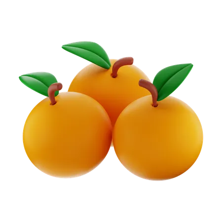 Oranges chinoises  3D Icon