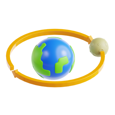 Orbit  3D Icon
