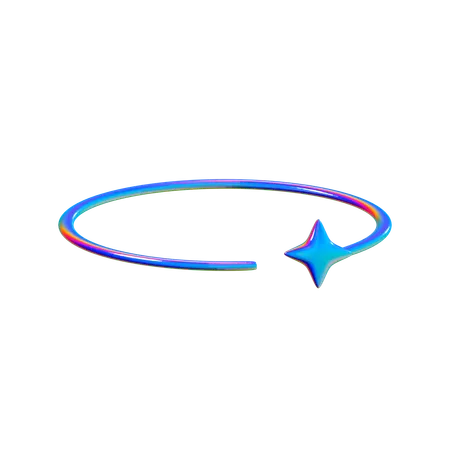 Orbit Star  3D Icon