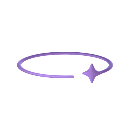 Orbit Star  3D Icon